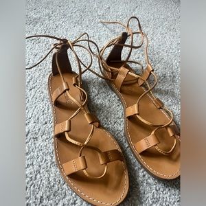 Madewell Gladiator Sandals Size 7
